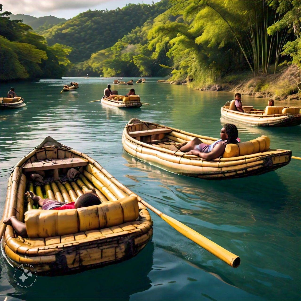 Montego Bay - Bamboo Rafting and More. Adventure and Relaxation Combined