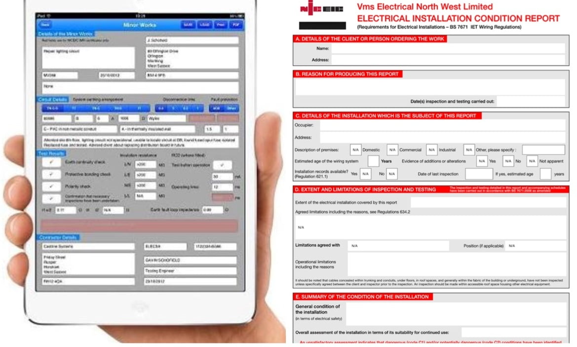 Landlord electrical certificates