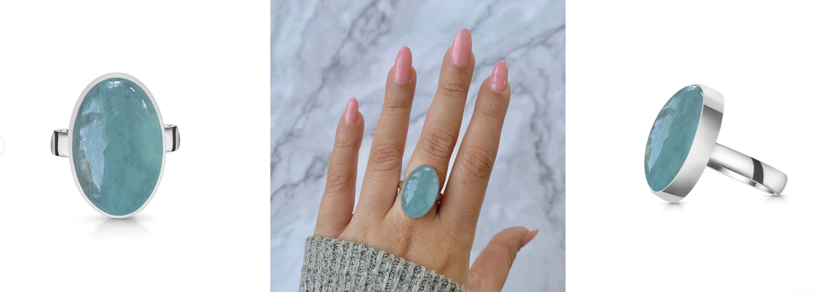 Aquamarine jewelry