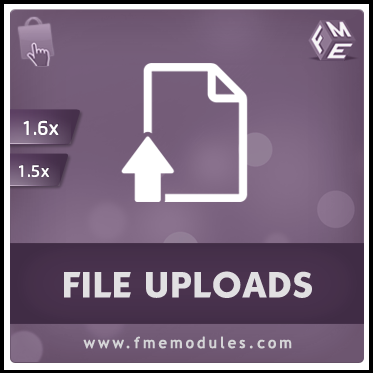 Prestashop file uploads module