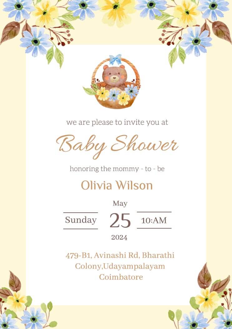 Baby Shower Invitation