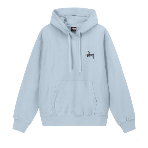 Stüssy pullover showcasing comfort and style, featuring iconic design elements that elevate everyday outfits for a versatile and fashionable look.