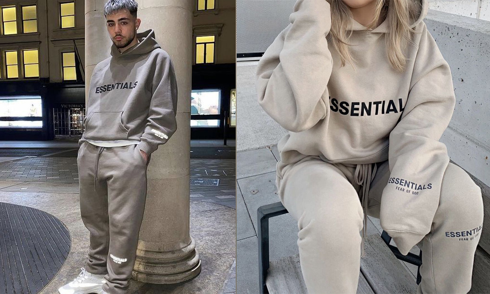 Essentials And Sp5der Tracksuit & Hoodie