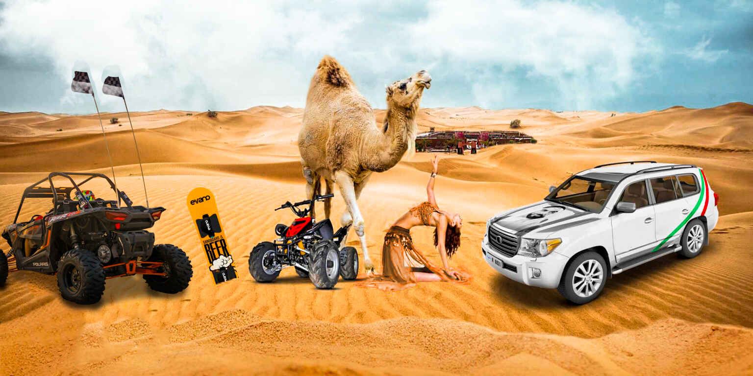 Private Desert Safari in an Exclusive Car