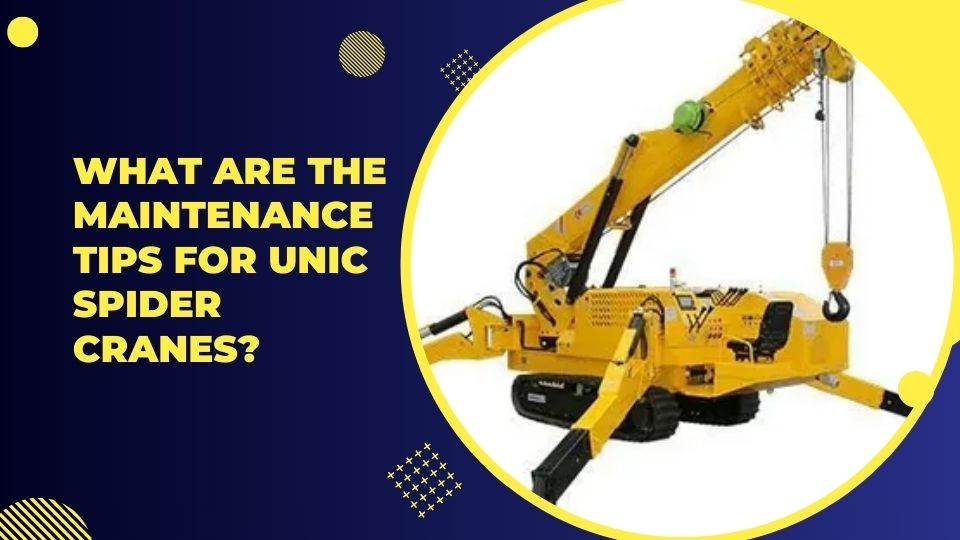 unic spider cranes