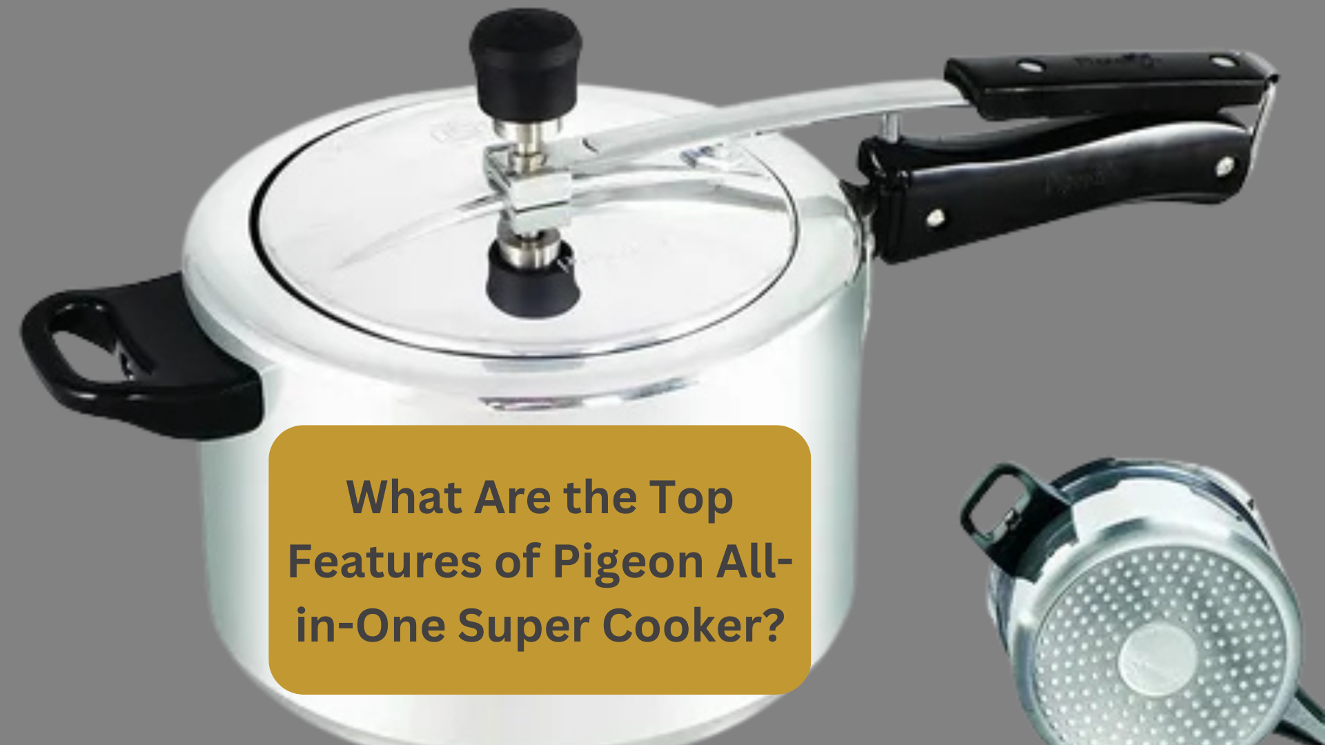 What Are the Top Features of Pigeon All-in-One Super Cooker