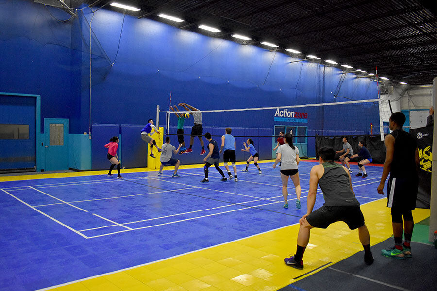 indoor volleyball