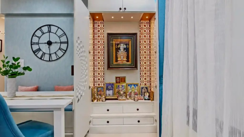 puja room interior design in bangalore