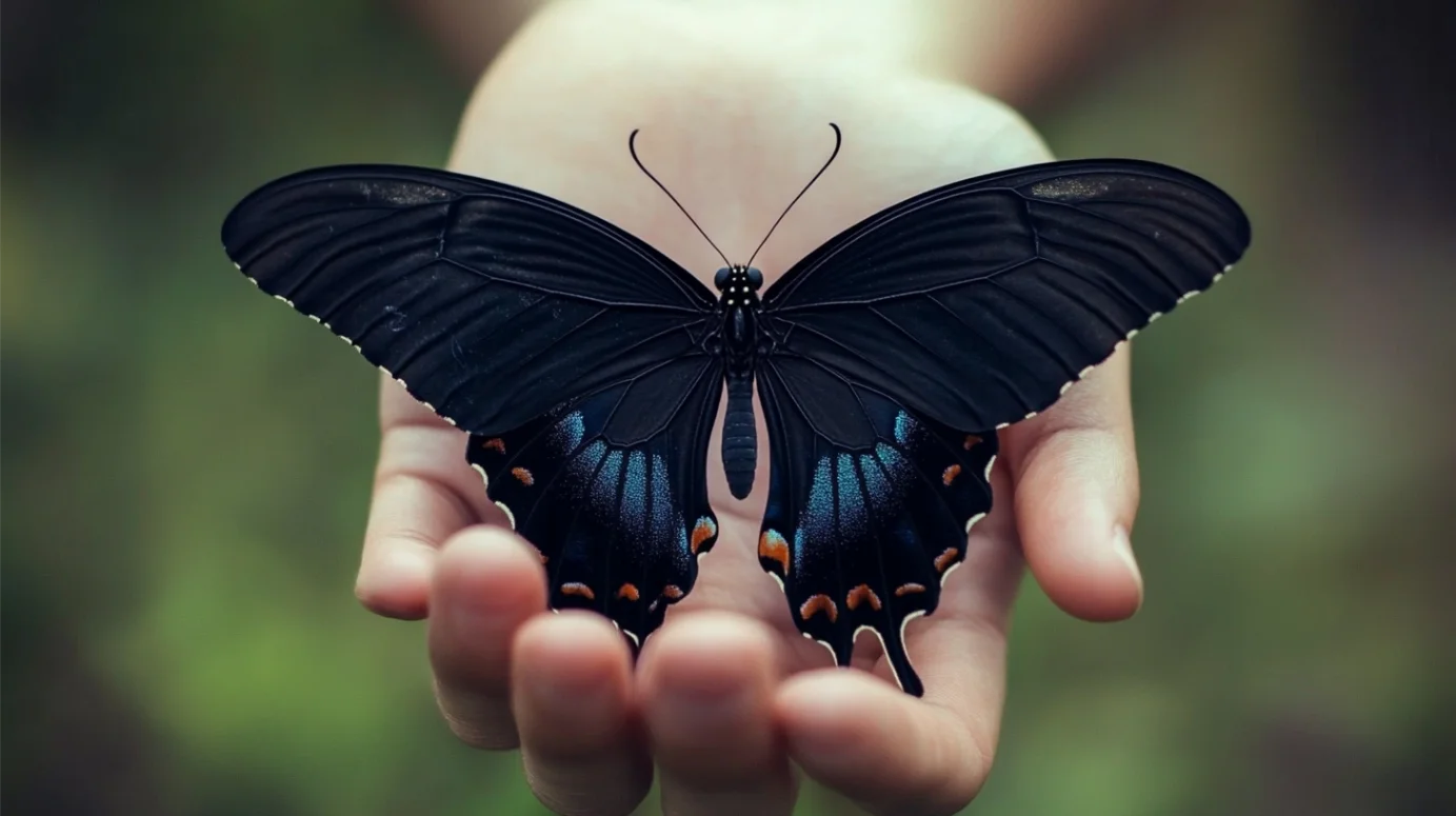 black butterfly meaning