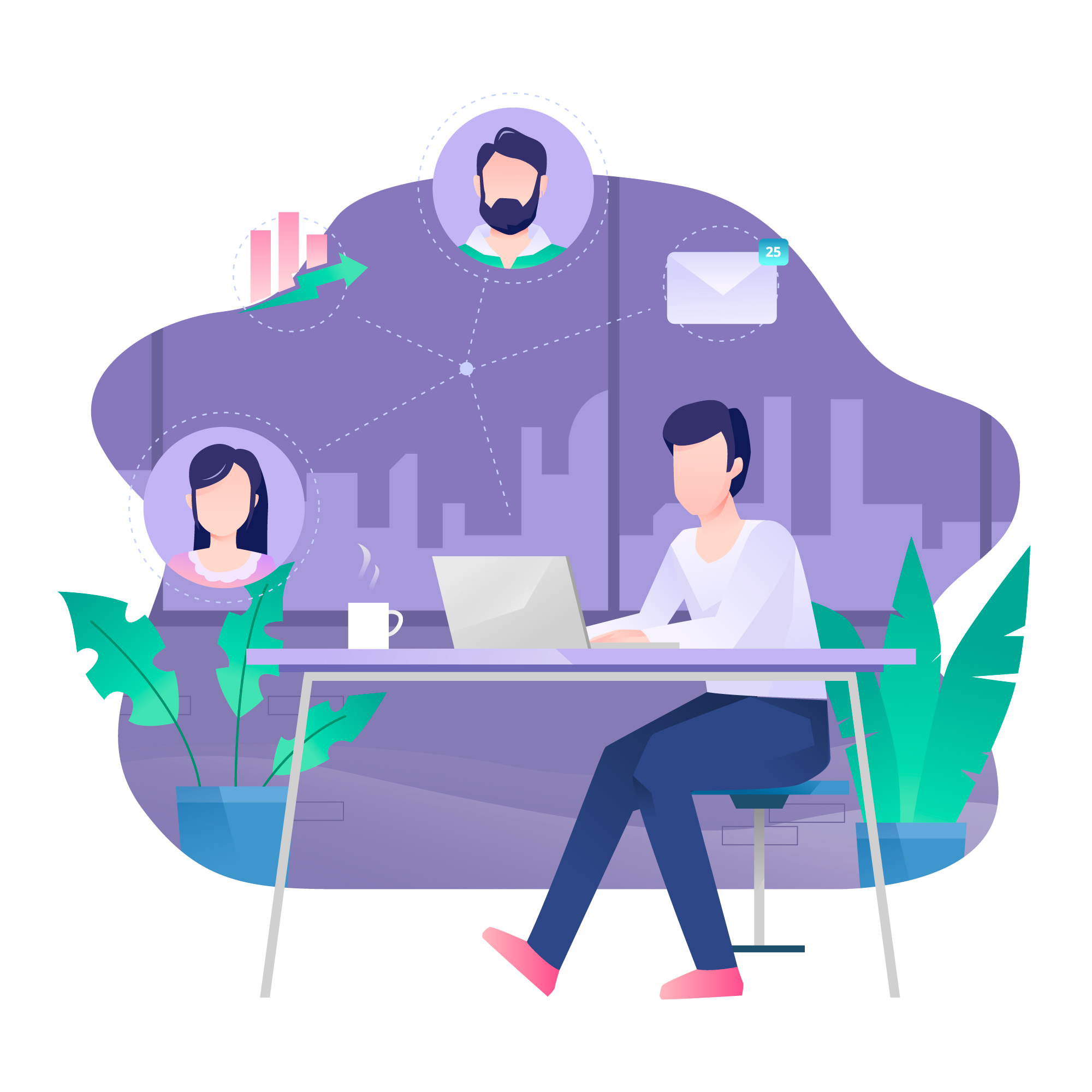 Managing Remote Teams Best Practices - Mera Monitor