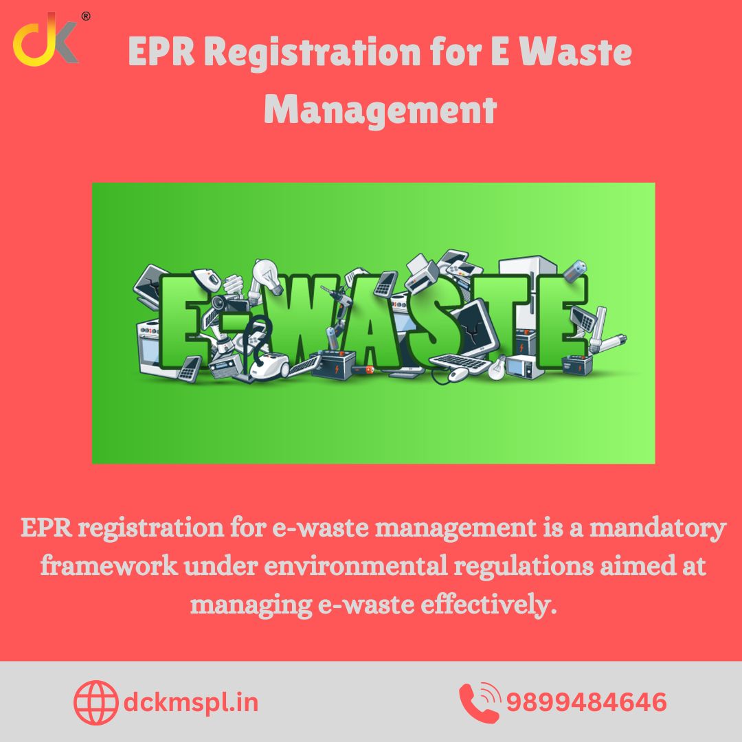 Registration involves documentation, waste management planning, and collaboration with authorized recyclers, paving the way for eco-friendly e-waste management.