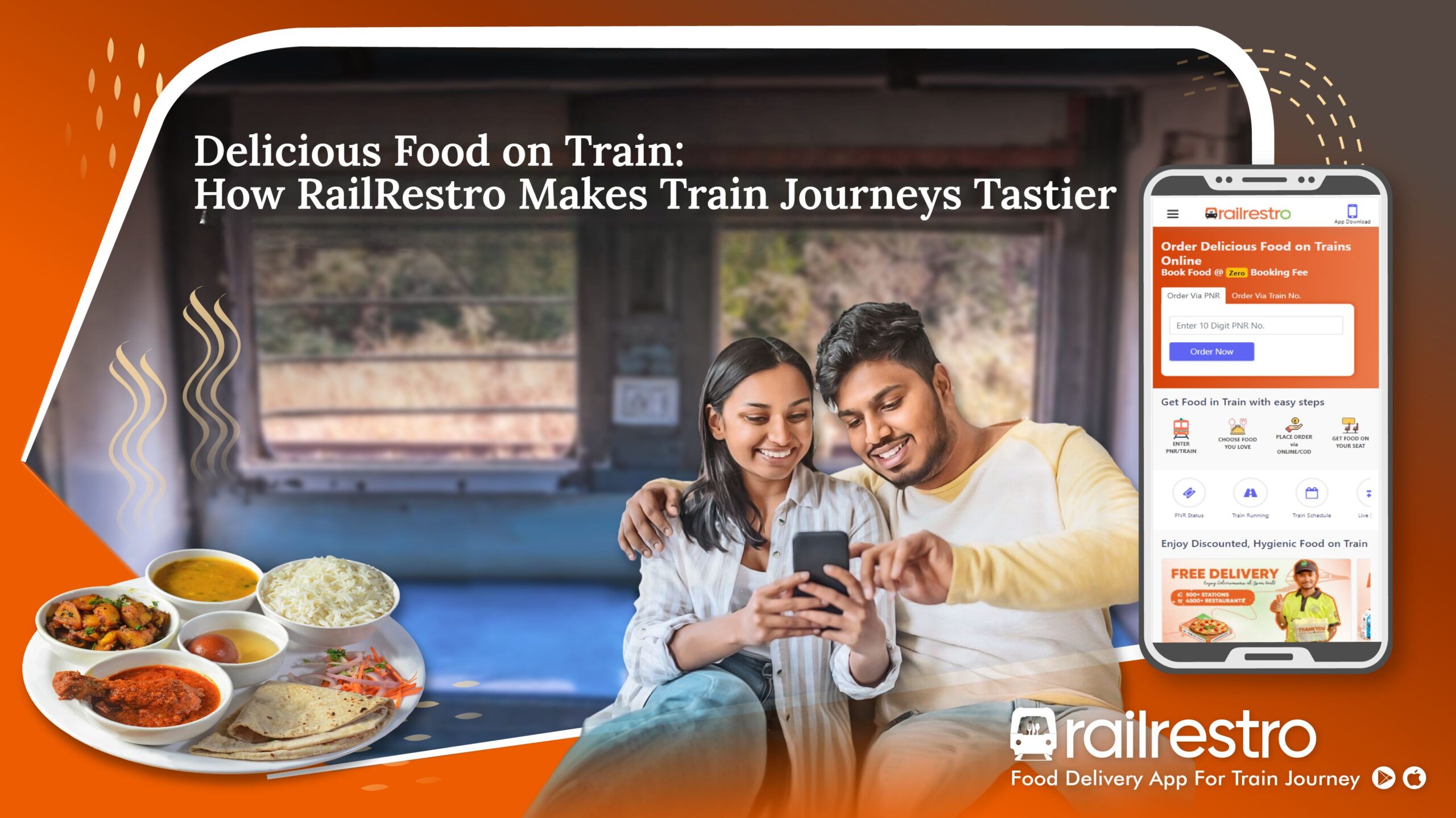 railrestro order food on train