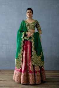 Torani’s Kachi Keri Rifah Lehenga Set