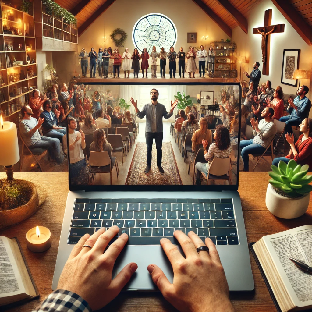 Virtual church services USA