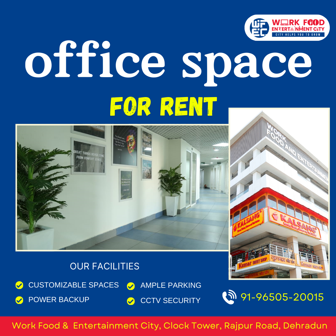 Office Space For Rent in Dehradun